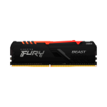 MEMORIA RAM DDR4 16GB 3600 KINGSTON FURY BEAST BK KF436C18BBA 16 RGB XMP