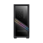 GABINETE THERMALTAKE VERSA T35 TG RGB CA-1R7-00M1WN-00 VIDRIO 1FAN ATX NEGRO - Imagen 3