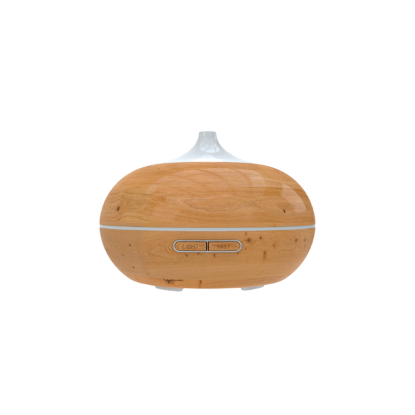 DIFUSOR DE AROMA IOT NEXXT NHA-A600 12V 300ML LED MADERA CLARO