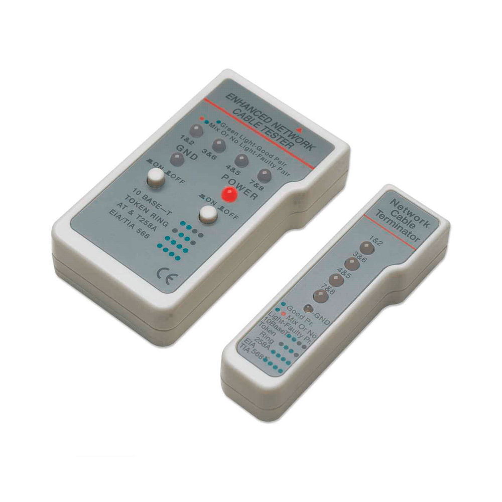 FX76746.png TESTER RJ45 RJ11 INTELLINET 351898 UTP STP FTP - Imagen 1