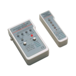 TESTER RJ45 RJ11 INTELLINET 351898 UTP STP FTP - Imagen 3
