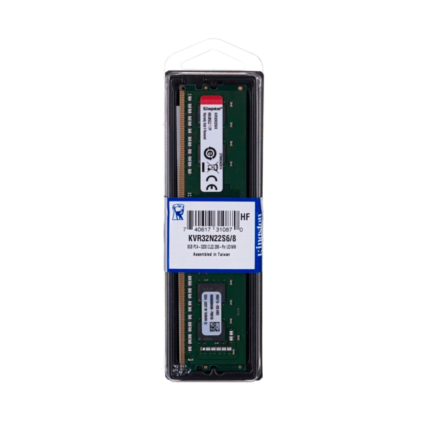 MEMORIA RAM DDR4 8GB 3200 KINGSTON KVR32N22S6 8