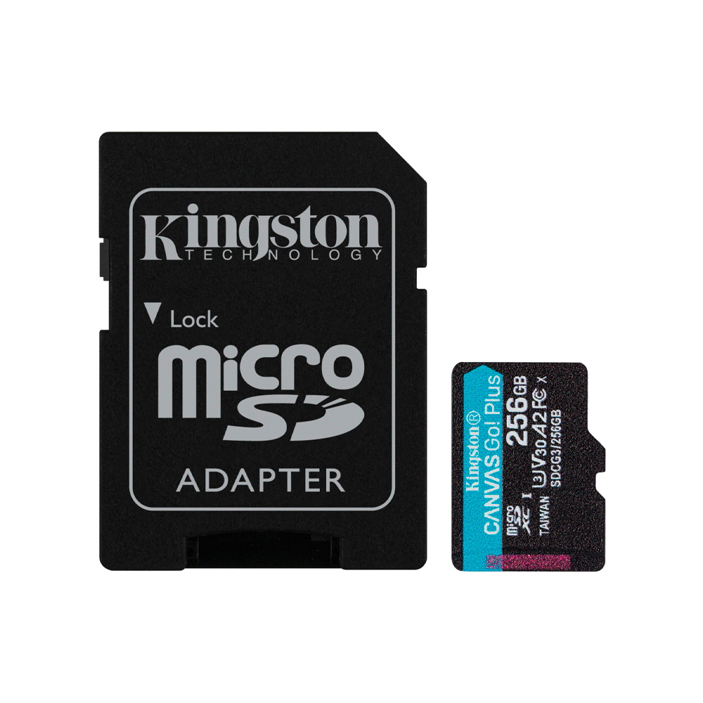 FX85137.png MEMORIA MICRO SD KINGSTON 256GB CANVAS GO PLUS SDCG3 256GB 170 90 - Imagen 1