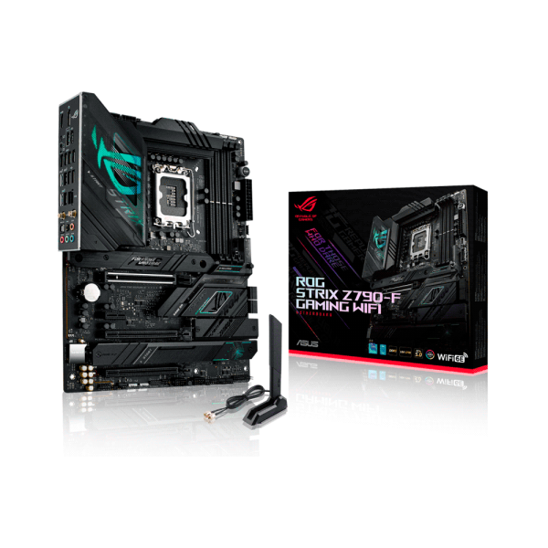 PLACA MADRE ASUS 1700 ROG STRIX Z790-F GAMING WIFI S R HDMI DP 4M2 DDR5 USB3.2 ATX AURA