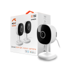 CAMARA IOT NEXXT KIT DE 2 2K QHD INTERIOR SD SENSOR MOVIMIENTO WIFI NHC-I710 2PK