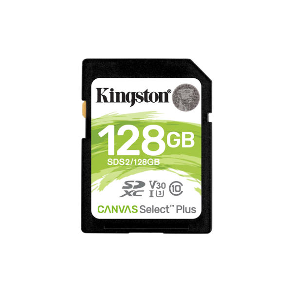 MEMORIA SD KINGSTON 128GB CANVAS SELECT PLUS SDXC CLASS 10 SDS2 128GB 100 85