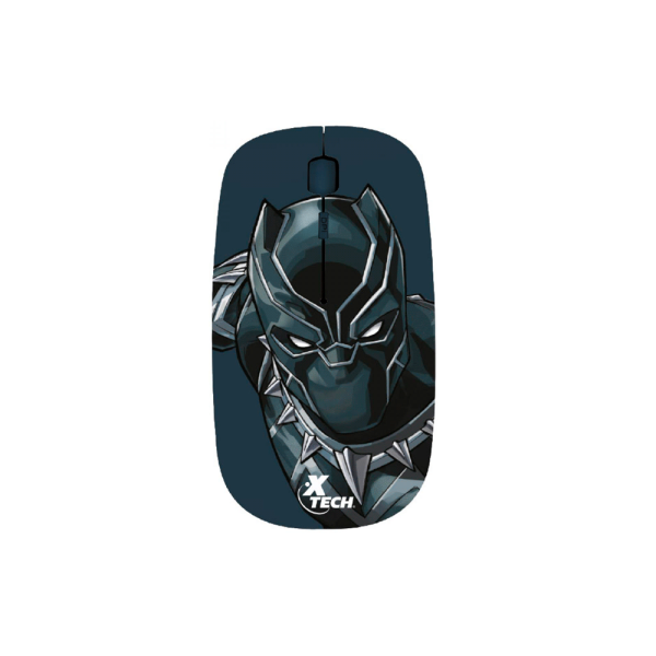 MOUSE XTECH WIRELESS XTM-M340BP PANTERA NEGRA XTECH 1600DPI 4 BOT NEGRO