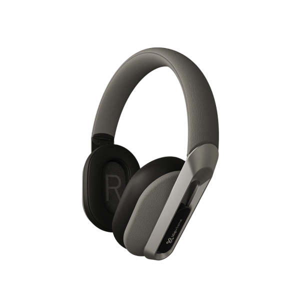 AURICULAR CON MICROFONO KLIP KWH-750GR STYLE HEADPH BLUETOOTH  1 JACK 3.5MM GRIS