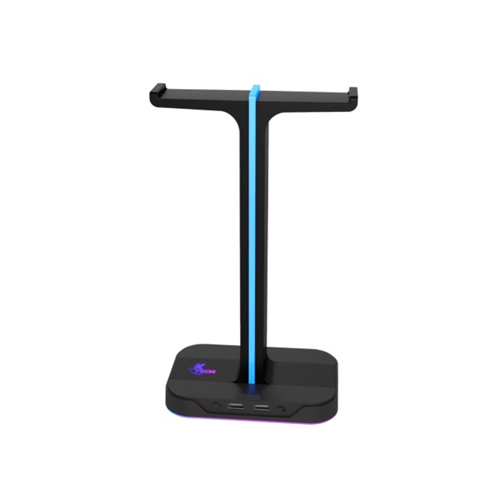 FX94344.png SOPORTE P AURICULAR GAMER XTECH XTH-690 YUREI RGB 2USB NEGRO - Imagen 1