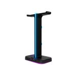 SOPORTE P AURICULAR GAMER XTECH XTH-690 YUREI RGB 2USB NEGRO - Imagen 3