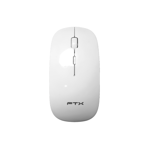 MOUSE FTX WIRELESS FTXM132 1600DPI 4 BOTONES BLANCO