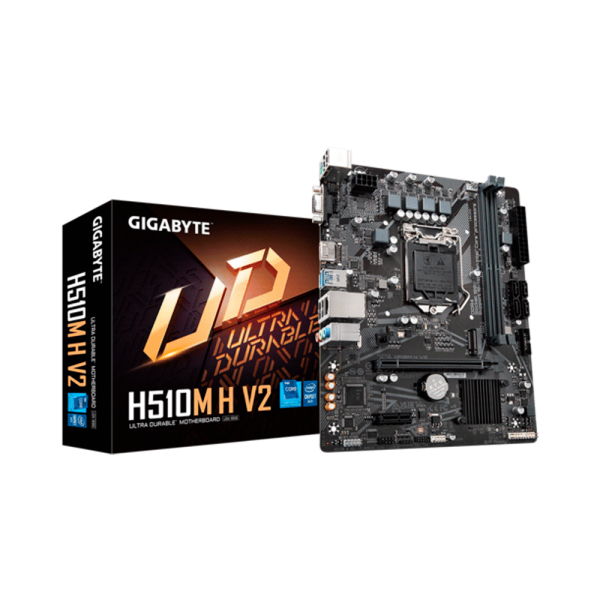 PLACA MADRE GIGABYTE 1200 H510M H V2 V S R HDMI M.2 DDR4 USB3.2 MATX