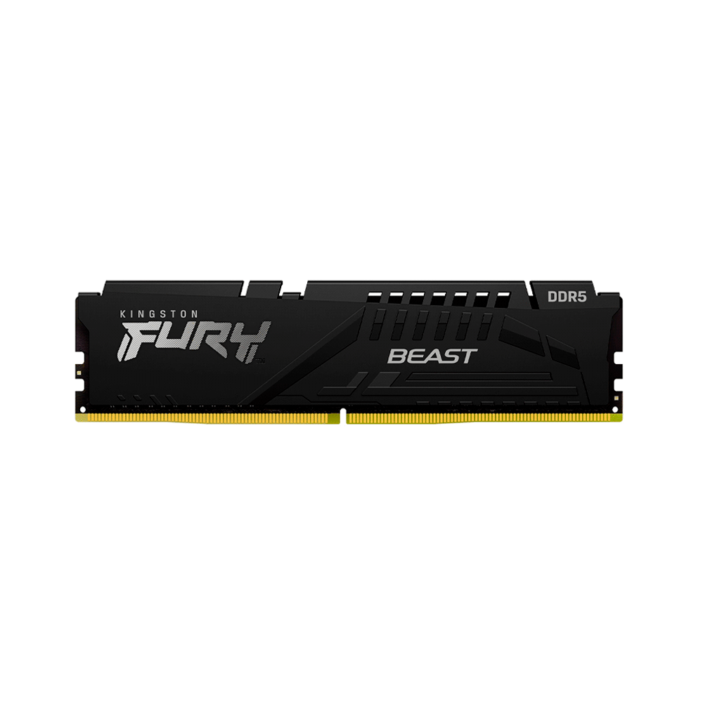 FX98908.png MEMORIA RAM DDR5 32GB 6000 KINGSTON FURY BEAST BK KF560C40BB-32 XMP - Imagen 1