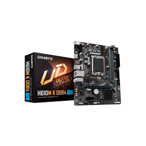 PLACA MADRE GIGABYTE 1700 H610M K DDR4 S R HDMI M2 USB3.2 MATX