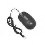 MOUSE MTEK USB MS-307 USB 3 BTS + SCROLL 1000 DPI BLACK GRAY