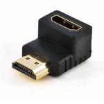 ADAPTADOR GENERICO DE VIDEO HDMI MACHO HDMI HEMBRA FORMA L