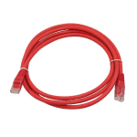 CABLE VCP RED PATCH CORD- CAT6 -3METROS