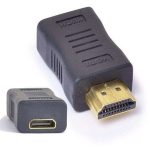 ADAPTADOR GENERICO DE VIDEO MINI HDMI (HEMBRA) - HDMI (MACHO)
