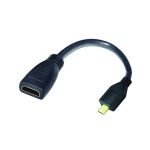 ADAPTADOR GENERICO DE VIDEO HDMI HEMBRA  MICRO HDMI MACHO