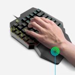 TECLADO GENERICO GAMER N-K15 BW MEDIO TECLADO GAMING LED - Imagen 2