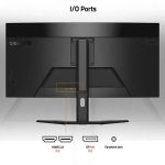 MONITOR LED GIGABYTE 34'' GS34WQC SA1 CURVED WQHD 120HZ 1MS HDMI DP AUDIO - Imagen 2