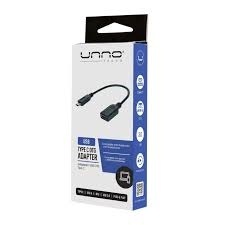 ADAPTADOR UNNO USB TYPE C A USB HEMBRA OTG