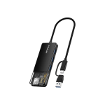 HUB FTX USB USB A+C A HUB4X USB 3.0 5GBPS
4 EN 1 CT-HUBT3 115519