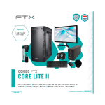 COMPUTADORA FTX CORE LITE II R3 480SSD 8G 1GVGA  MON 22" UPS 600 TECLADO MOU  SPK  FIL  PA