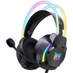 AURICULAR ONIKUMA GAMER X26 PROFESIONAL GAMING RGB USB+3.5MM C MIC NEGRO