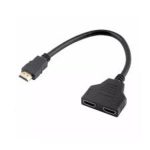 ADAPTADOR GENERICO DE VIDEO HDMI MACHO 2HEMBRA HDMI