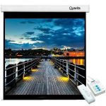 TELA QUANTA P PROYECTOR QTTLE150 DE 150" ELECTRICO CONTROL 220V - BLANCO