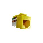 CONECTOR JACK VCP RJ45 VC501103 JACK RJ45 CAT 6 AMARILLO