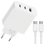 CARGADOR GENERICO P CELULAR 67W USB-C USB-A  BLANCO